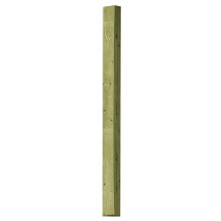 Aitatolppa K02/100 100x100 mm sahapintainen vihreä