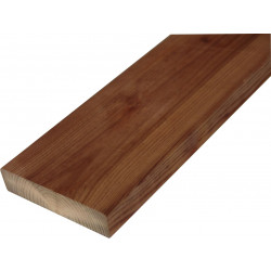 Terassilauta 28x120x4200mm, kestopuu, AB, ruskea