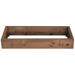Terassielementti Porraskehikko T08R 480x980 mm ruskea