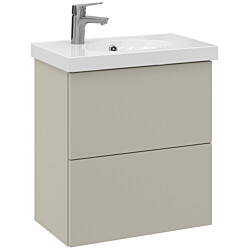 Allaskaappi altaalla Temal Trend, 2 ltk, 57.5x35 cm, matta greige