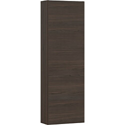 Korkea kaappi Temal, oikeakätinen, 40x28x123.4 cm, ruskea saarni