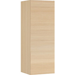 Korkea kaappi Temal, oikeakätinen, 40x33x123.4 cm, vaalea tammi