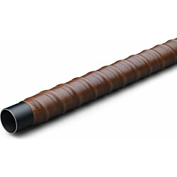 Vaatetanko Theofils Wrapped 25x558mm nahka ruskea