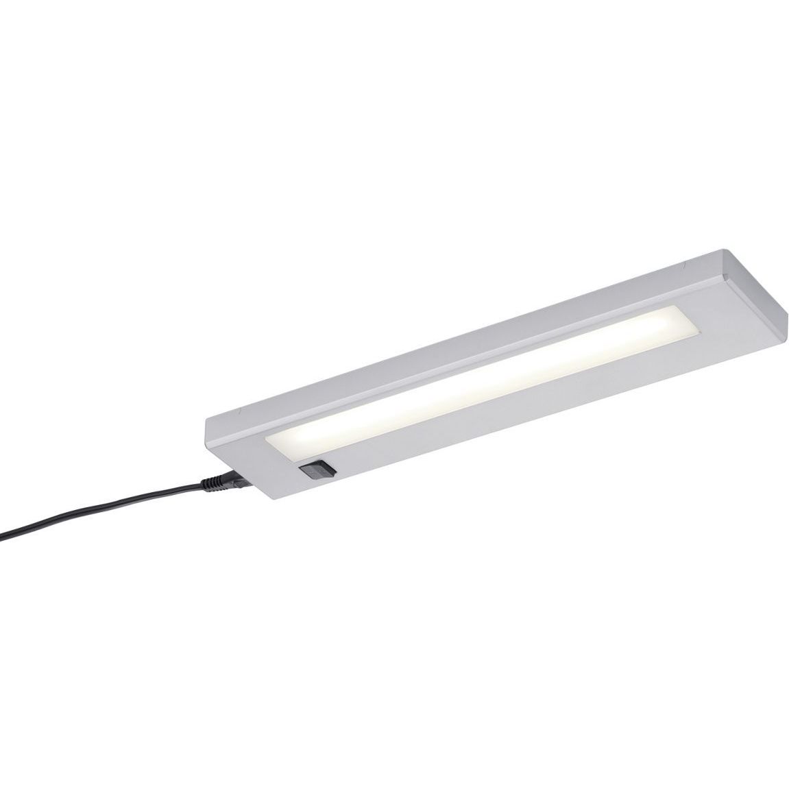 LED-työpistevalaisin 4W 350lm 3000K, 340x70x20mm, harmaa