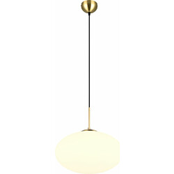Riippuvalaisin Trio Fomento 40cm E27 messinki/valkoinen