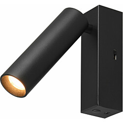 LED-spottivalaisin Trio Ambala, mattamusta