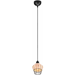 Riippuvalaisin Trio Borka, 1-os. 17,5cm, E27, rottinki