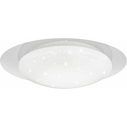 LED-kattovalaisin Trio Frodo, Ø35cm, valkoinen