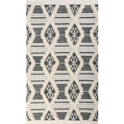 Matto Tom Tailor Vintage Cozy Kelim, 160x230cm, musta-valkoinen