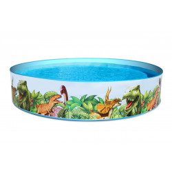 Rulla-allas Bestway Dinosaurus, 244x46cm