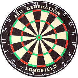 Darts-taulu Longfield 3rd Generation, 46cm