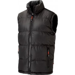 Miesten käännettävä liivi Lee Cooper Workwear CVST702, M, musta/harmaa
