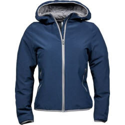 Naisten takki Tee Jays Competition tummansininen XL