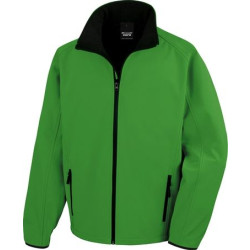 Miesten Core softshell-takki Result vihreä M