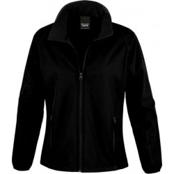 Naisten Core softshell-takki Result musta XL