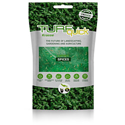 Vesikrassin siemenet Turfquick, kasvualustalla