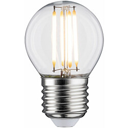 LED-filamenttilamppu Paulmann Drop, E27, 470lm, 5W, 2700K, kirkas
