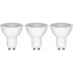LED-kohdelamppu Paulmann Choose Reflector, GU10, 460lm, 6,5W, 2700K, valkoinen, 3kpl