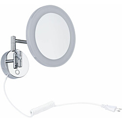 LED-meikkipeili Paulmann Masua IP44 seinään 55lm 230V 4W kromi