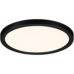 Upotettava LED-paneeli Paulmann VariFit Areo, IP44, Ø175mm, 13W, 3000K, himmennettävä, musta