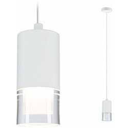 LED-riippuvalaisin Paulmann Kame Ø7.6cm 9W IP44 kirkas/valkoinen