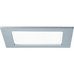 Upotettava LED-paneeli Paulmann, IP44, 16.5x16.5cm, 12W, 4000K, mattakromi