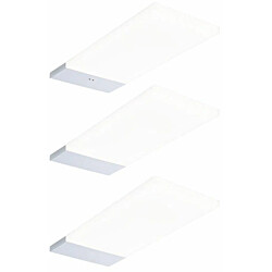 LED-työpistevalaisin Paulmann Bredo 80x190mm liiketunnistin 4000K 2.5W 180lm hopea, 3kpl/pkt