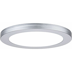 Upotettava LED-paneeli Paulmann 2in1 Cover-it, Ø22.5cm, 16.5W, 4000K, mattakromi