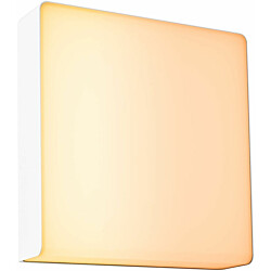 LED-ulkoseinävalaisin liiketunnistimella Paulmann Azalena, Smart Home Zigbee 3.0, IP44, säädettävä värilämpötila, valkoinen