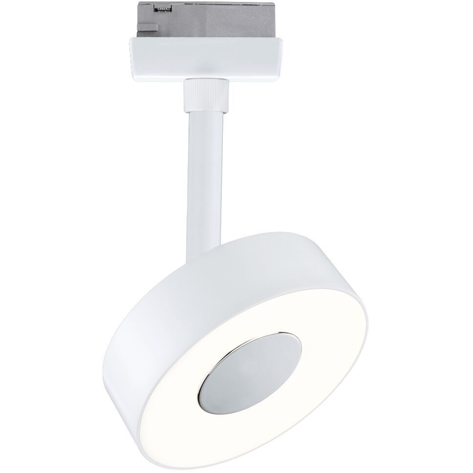 LED-kiskospotti Paulmann URail Circle 180lm 5W 3000K himmennettävä valkoinen