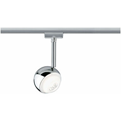 LED-spottivalaisin kiskoon Paulmann URail Capsule II, 6.3W, 4000K, himmennettävä, mattakromi