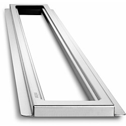 Linjalattiakaivon kehys Unidrain ClassicLine 3500, vapaasti lattialle asennettava, rst, 900/08mm