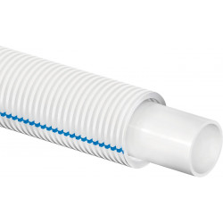 Käyttövesiputki Uponor Aqua Pipe suojaputkessa, valkoinen/sininen, 15x2.5mm, 25/20mm, 50m