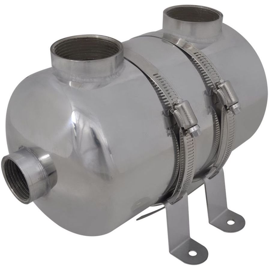 Uima-altaan lämmönvaihdin 292 x 134mm 28 kw