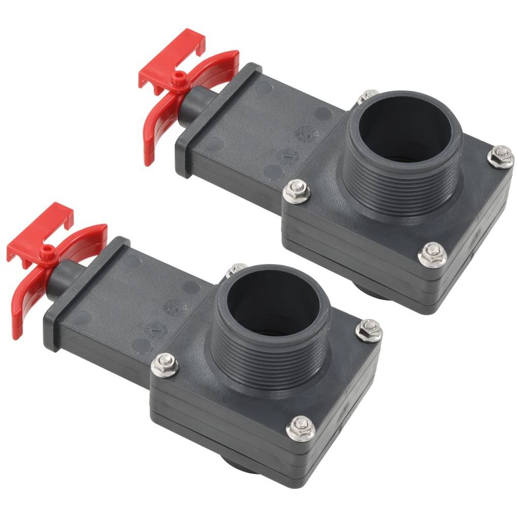 Uima-altaan luistiventtiili 2 kpl 1,5"