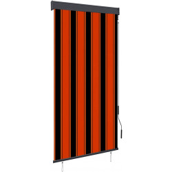 Ulkorullaverho 80x250 cm oranssi ja ruskea