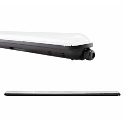 Teollisuusvalaisin Spectrum Limea Gigant Hermetic 1490x72x70mm 75W 4000K 120° IP65 IK10 tiivistetty musta