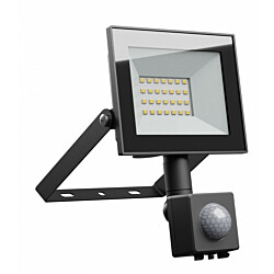 Liiketunnistinvalaisin/valonheitin Spectrum Noctis Lux 4 20W IP44 3000K 116x174x53mm musta