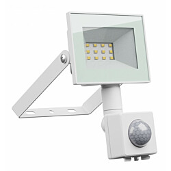 Liiketunnistinvalaisin/valonheitin Spectrum Noctis Lux 4 10W IP44 6000K 94x150x54 mm valkoinen