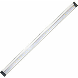 Kalustevalaisin Spectrum LED SMD 3.3W 12V 3000K kosketuskytkin 300x29x10mm hopea mustat päädyt