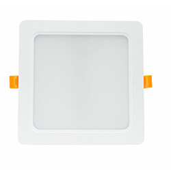 Upotettava alasvalo Spectrum Dure 3 18W 6000K 110° IP54 IK06 neliö 170x170x34mm valkoinen