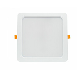 Upotettava alasvalo Spectrum Dure 3 24W 4000K 110° IP54 IK06 neliö 220x220x34mm valkoinen