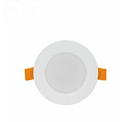 Upotettava alasvalo Spectrum Dure 3 5W 4000K 110° IP54 IK06 Ø95x31mm valkoinen