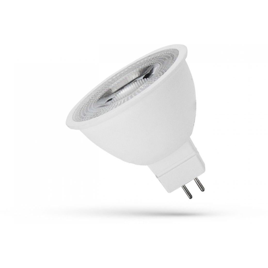 LED-lamppu Spectrum GU5.3 MR16 6W 12V SMD 55° 3000K linssillä