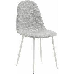 Ruokapöydän tuoli Venture Home Polar, valkoinen/vaaleanharmaa