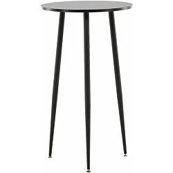 Baaripöytä Venture Home Plaza, ⌀60cm, musta