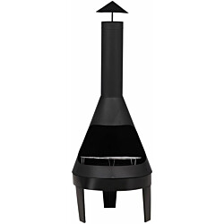 Ulkotulisija/grilli Venture Home Marongo, musta teräs