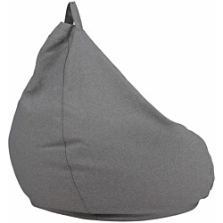 Säkkituoli Venture Home Bago, ø19/80x53x110cm, tummanharmaa