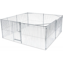Kalterikoiratarha Jämpti MAXI 1+9 elementtiä, 4x6m, kuumasinkitty
