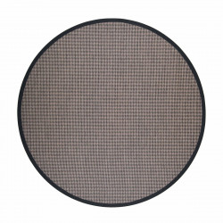 Matto VM Carpet Kelo, pyöreä, Ø240cm, ruskea/musta